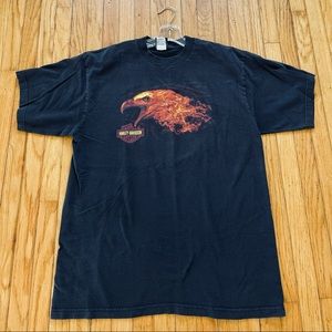 Iraq Kuwait Harley Davidson Shirt Rare Double sd